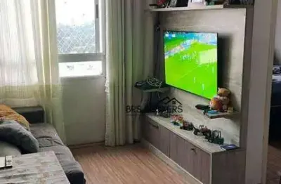Apartamento com 2 dormitórios à venda, 45 m² por r$ 302.000,00 - ponte grande - guarulhos/sp