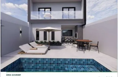Sobrado com 3 dormitórios à venda, 130 m² por r$ 1.050.000,00 - residencial e comercial guarulhos - guarulhos/sp