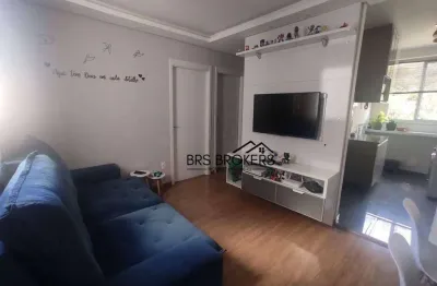 Apartamento com 2 dormitórios à venda, 44 m² por r$ 248.000 - jardim são domingos - guarulhos/sp