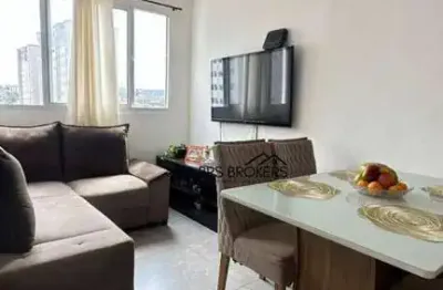 Apartamento com 2 dormitórios à venda, 44 m² por r$ 250.000,00 - vila nova bonsucesso - guarulhos/sp