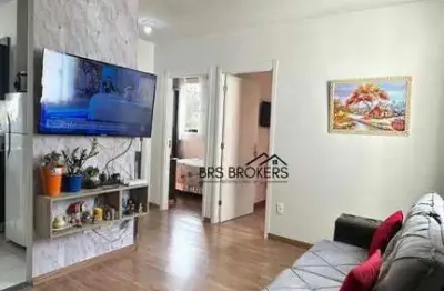 Apartamento com 2 dormitórios à venda, 44 m² por r$ 215.000,00 - jardim são domingos - guarulhos/sp