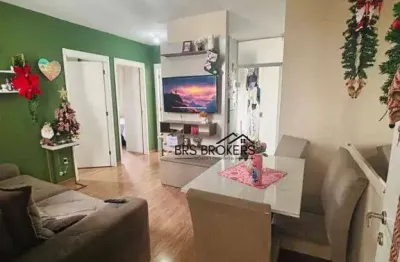 Apartamento com 2 dormitórios à venda, 44 m² por r$ 235.000,00 - jardim são domingos - guarulhos/sp