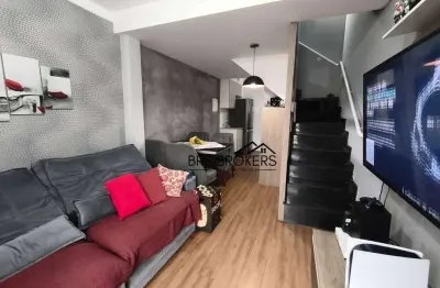 Sobrado com 2 dormitórios à venda, 55 m² por r$ 350.000,00 - jardim nova cidade - guarulhos/sp