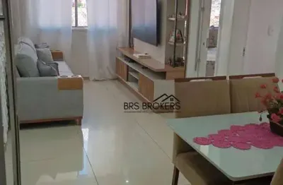 Apartamento com 2 dormitórios à venda, 49 m² por r$ 200.000,00 - cidade parque brasília - guarulhos/sp