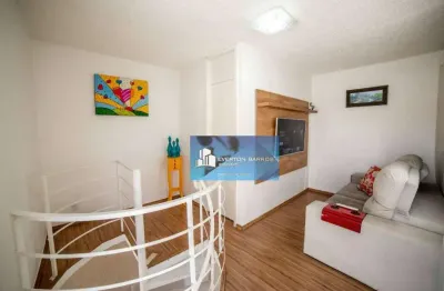 Apartamento duplex com 2 dormitórios à venda, 80 m² por r$ 300.000,00 - jardim são domingos - guarulhos/sp