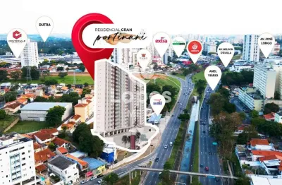 Apartamento 2 dormitórios com suíte e 2 vagas no gran portinari – centro de são josé dos campos