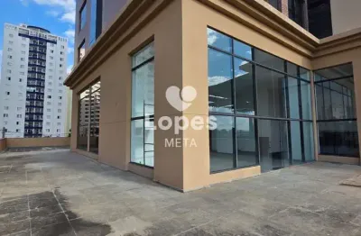 Amplo mezanino comercial com área externa no pátio das américas – jardim aquarius – são josé dos campos