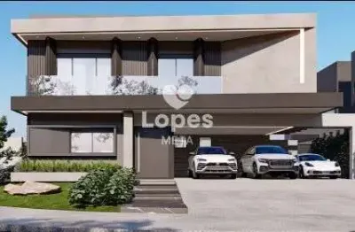 Sobrado de alto padrão no paratehy sul – 4 suítes, gourmet e piscina em terreno de 720m²