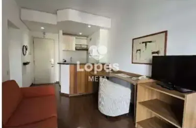 Summit flat service - summit flat service – apartamento com varanda, 1 dormitório e serviços inclusos