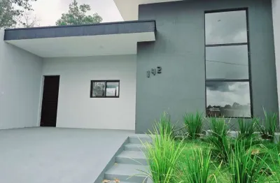 Casa para venda em araçariguama, loteamento reserva do araçari, 2 dormitórios, 1 suíte, 2 banheiros, 2 vagas