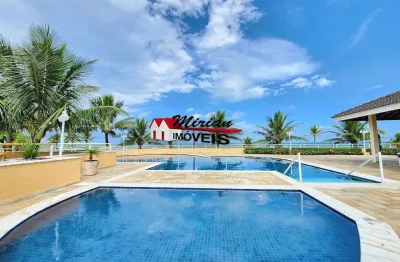 Sobrado triplex  4 dormitórios sendo 2 suítes, condomínio fechado vista para o mar em peruíbe