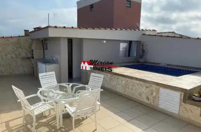 Lindo apartamento cobertura 3 dts,  (sendo 2 suítes) ampla sala, piscina, churrasqueira