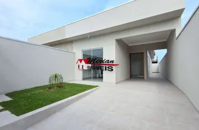 Oportunidade!!! casa nova, 2 dormitórios (1 suíte), sala de estar, cozinha americana, 2 wc, quintal, 2 vagas