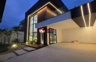 Sobrado alto padrão em peruibe 4 dormitórios 3 suites com piscina vista para o mar excelente acabamento de primeira linha