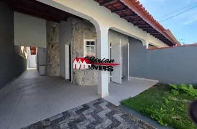 Imperdível casa à venda em peruíbe-sp, 3 quartos, 2 suítes, 127m², jardim ribamr. agende já sua visita!