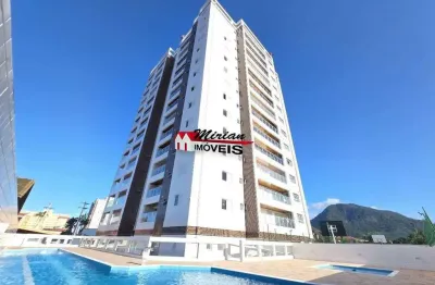 Apartamento (novo) 2 dormitórios, sala 2 ambientes, varanda gourmet, 2 vagas - centro de peruíbe