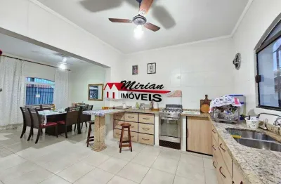 Oportunidade única: casa à venda em peruíbe-sp, bairro balneário três marias, 3 quartos, 1 suíte, 1 sala, 3 banheiros, 2 vagas, 132m².