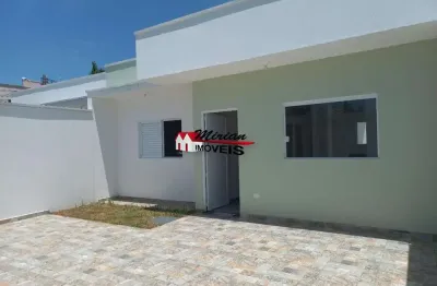 Ótma casatérrea (nova) 03 dormitórios, 02 vagas - próximo ao mar