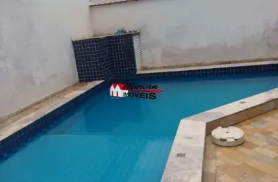 Imperdível casa à venda em peruíbe-sp, no jardim imperador: 3 quartos, 3 suítes, 2 salas, 5 banheiros, 6 vagas e 242m²!