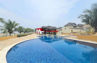 Casa de condomínio à venda em peruíbe-sp: 4 quartos, 2 suítes, 157m² - cidade nova peruíbe frente para o mar