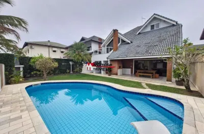 Casa de condomínio à venda em peruíbe-sp, 5 quartos, 5 suítes, 3 salas, 6 banheiros, 4 vagas, 303m² no bougainville residencial i