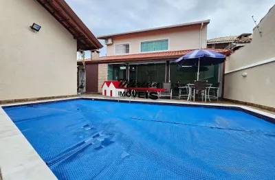 Sobrado 4 suites grandes a venda em peruibe, piscina 500 metros da praia alto padrão cidade nova peruibe