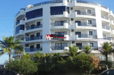 Apartamento mobiliado 02 dormitórios, piscina, sauna - vista para o mar