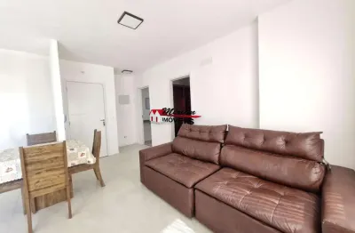 Apartamento para locação no centro de peruíbe-sp: 1 quarto, 1 sala, 1 banheiro, 1 vaga de garagem, 55m² de área.