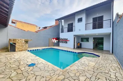 Sobrado 4 suites, com piscina a venda em peruibe próximo a praia