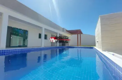 Casa  nova maravilhosa a 100 m da  praia em bairro nobre de peruibe