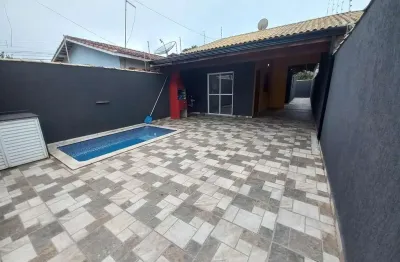 Casa com 2 quartos à venda na avenida carlos raimundo peppe, 446, balneário são joão batista ii, peruíbe por r$ 320.000