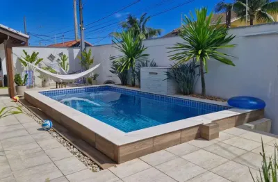 Casa com 3 quartos para alugar na rua waldemar toni, 180, jardim mar e sol, peruíbe por r$ 3.500