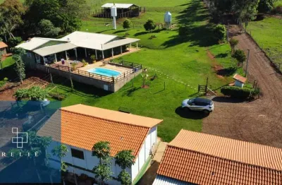 Sitio com 5 dormitórios, 230.000m², à venda - óleo/sp, estuda permuta