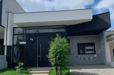 Casa térrea com 124m² à venda -terras de são francisco em sorocaba/sp