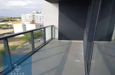 Flat com 1 dormitórios, 50m² - edifício jk studio, sorocaba/sp