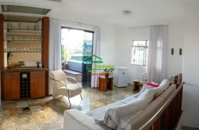 Cobertura com 4 quartos à venda na rua dom aristides porto, 95, coração eucarístico, belo horizonte por r$ 1.038.000