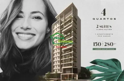 Apartamento com 4 quartos à venda na paulo afonso, 535, santo antônio, belo horizonte por r$ 2.240.580