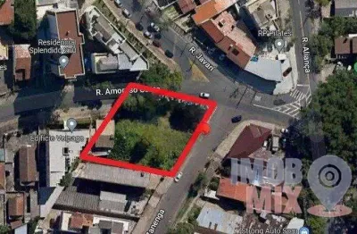 Terreno à venda na rua joão zanenga, 230, cristo redentor, porto alegre por r$ 1.200.000