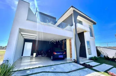 Sobrado com 3 dormitórios à venda, 200 m² por r$ 1.500.000,00 - condomínio bela vista - caçapava/sp