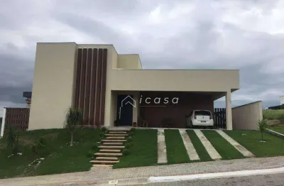 Casa com 3 dormitórios à venda, 259 m² por r$ 1.200.000,00 - condomínio residencial ecopark bourbon - caçapava/sp