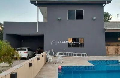 Chácara com 1 dormitório à venda, 950 m² por r$ 530.000,00 - recreio mantiqueira - caçapava/sp