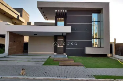 Casa com 3 dormitórios à venda, 193 m² por r$ 2.230.000,00 - condomínio green park - taubaté/sp