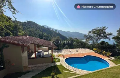Sobrado com 4 dormitórios à venda, 850 m² por r$ 4.500.000,00 - praia das toninhas - ubatuba/sp