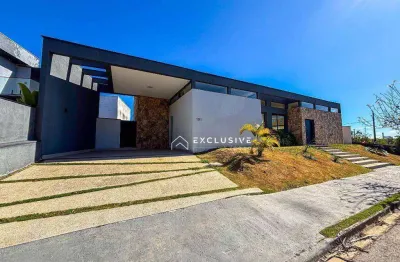 Casa com 4 dormitórios, 200 m² - venda por r$ 1.400.000,00 ou aluguel por r$ 8.610,00/mês - condomínio terras do vale - caçapava/sp