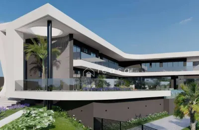 Sobrado com 5 dormitórios à venda, 1007 m² por r$ 30.000.000,00 - reserva do paratehy norte - são josé dos campos/sp