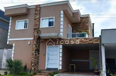 Sobrado com 3 dormitórios à venda, 256 m² por r$ 1.590.000,00 - condomínio terras do vale - caçapava/sp
