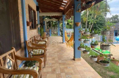 Chácara com 4 dormitórios à venda, 3500 m² por r$ 1.100.000,00 - tijuco preto - caçapava/sp