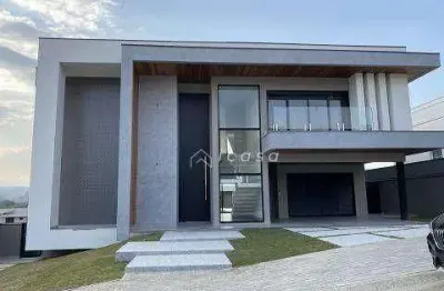 Sobrado com 4 dormitórios à venda, 420 m² por r$ 3.200.000,00 - colinas do paratehy norte - são josé dos campos/sp