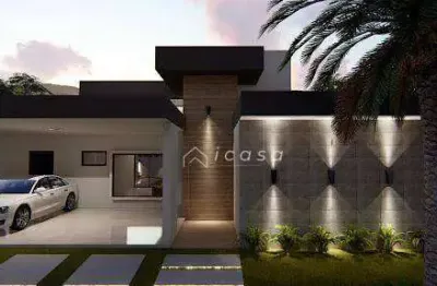 Casa com 3 dormitórios à venda, 250 m² por r$ 1.070.000,00 - condomínio residencial ecopark bourbon - caçapava/sp