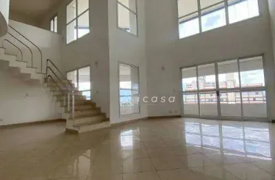 Cobertura com 4 dormitórios à venda, 315 m² por r$ 2.200.000,00 - vila adyana - são josé dos campos/sp